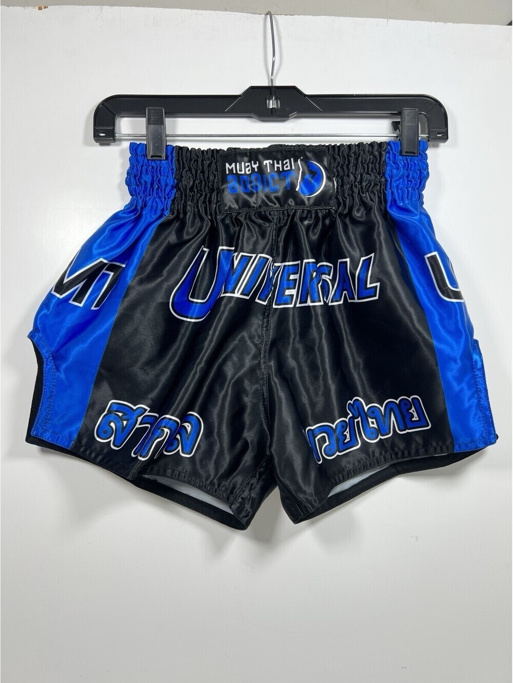Muay Tai Addict Shorts Sz S Boxing MMA  Kickboxing Satin